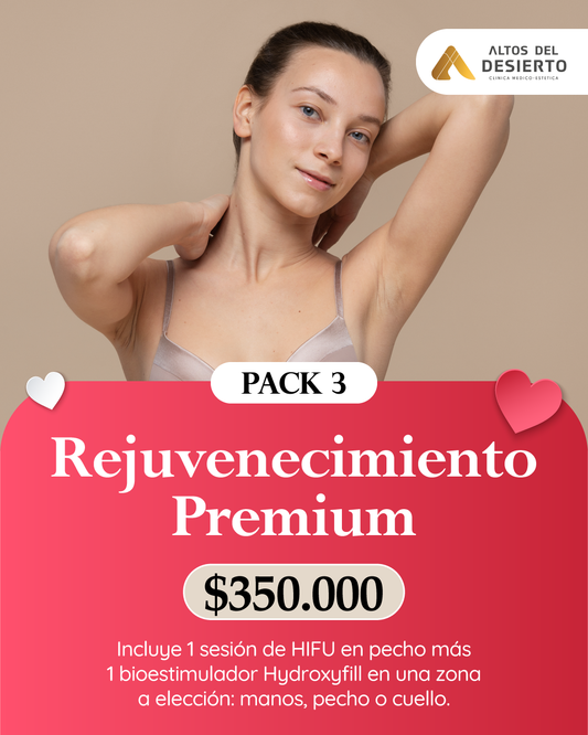 Pack 3 – Rejuvenecimiento Premium