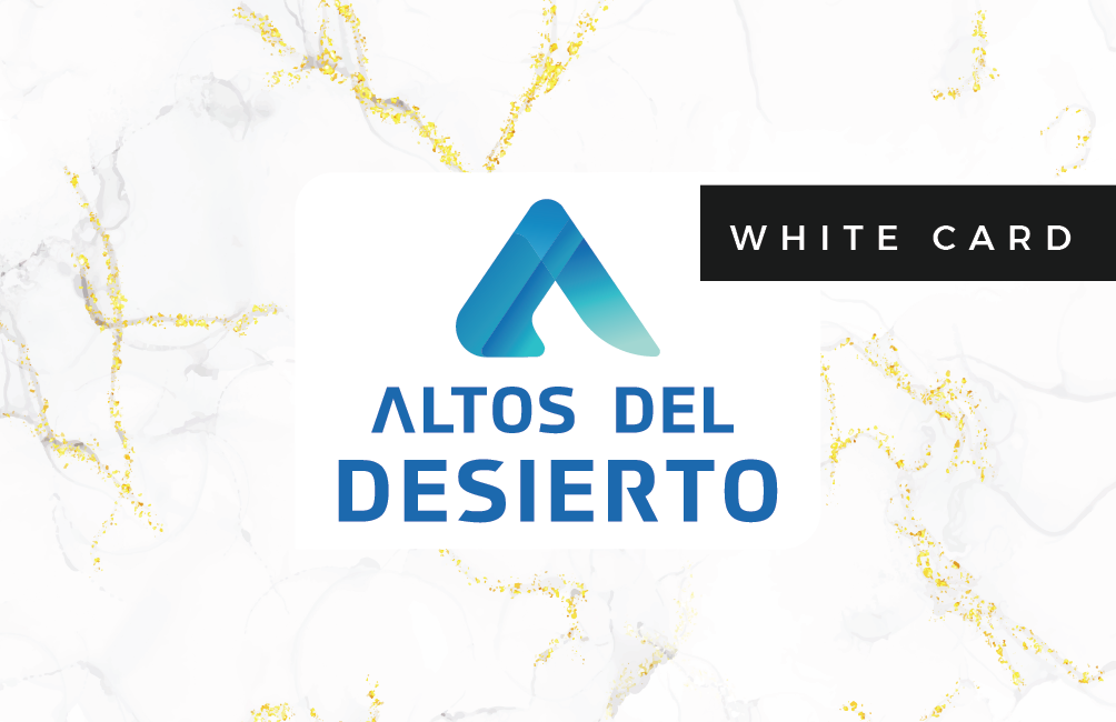 Gift Card White - Clinica Altos Del Desierto