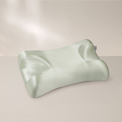 Almohada Omnia Antiarrugas de Tela de Seda y Cobre