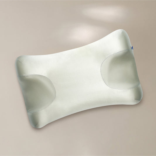 Almohada Omnia Antiarrugas de Tela de Seda y Cobre