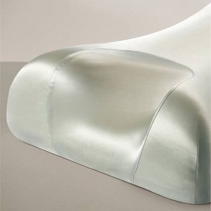 Almohada Omnia Antiarrugas de Tela de Seda y Cobre
