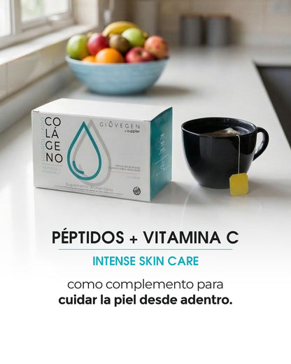 Colágeno Giovegen Péptidos Piel - 1 caja (30 días de consumo)