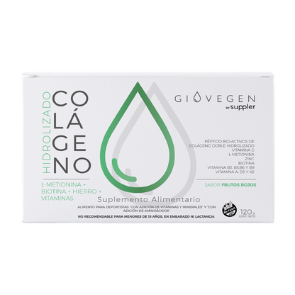 Colágeno Giovegen Péptidos Cabello & Uñas