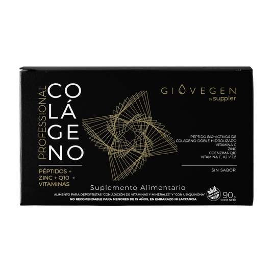 Colágeno Giovegen Péptidos + Zinc + Q10 + Vitaminas Professional